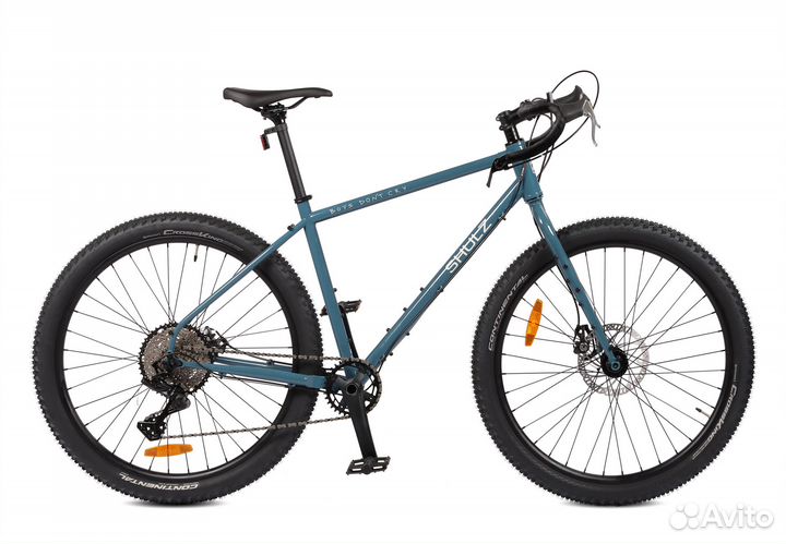 Дорожный велосипед Shulz Boys Don’t Cry серо-синий