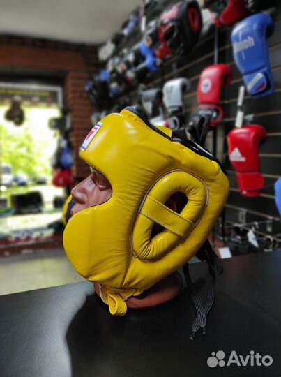 Боксерский шлем Winning MEX Yellow