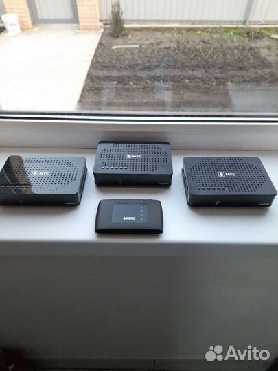 Спутниковая тарелка МТС и оборудование тв 3 шт