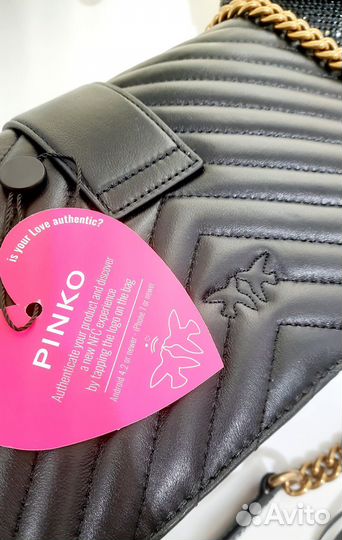 Сумка натуральная кожа pinko оригинал