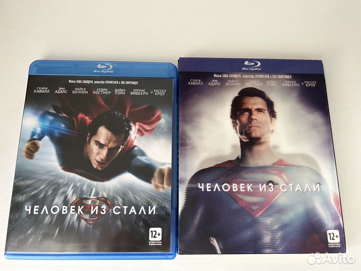 Человек из стали (стереообложка) Blu-ray