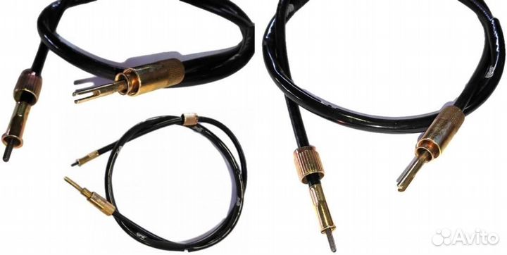 Трос спидометра (вилка, гайка) (L1090mm) AD (бар