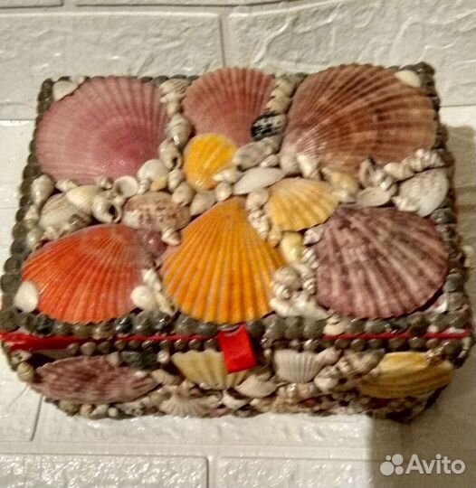 Шкатулка-Ракушка ручная работа