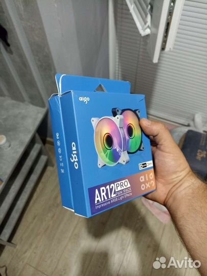 Кулер для корпуса 120mm ar12 pro