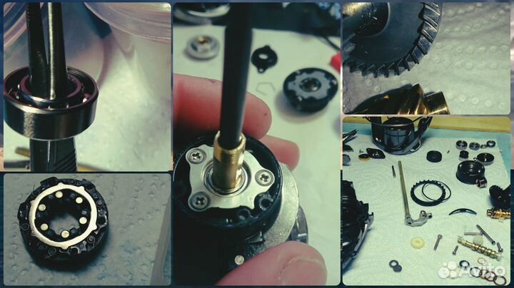 То и ремонт рыболовных катушек