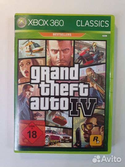 Xbox 360 / Xbox one GTA 4. Лицензия