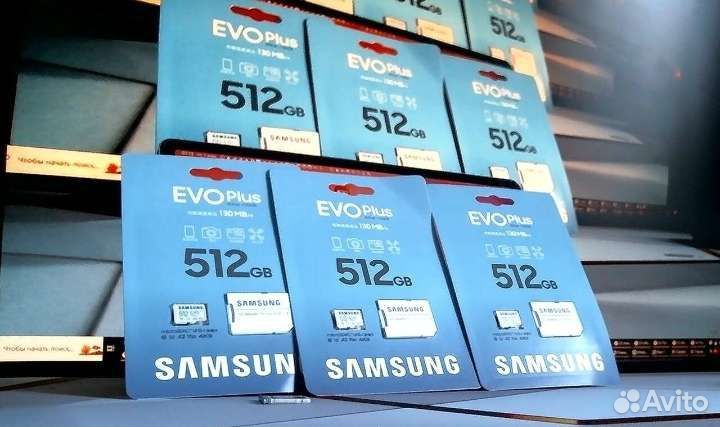 Карта памяти micro sd 512 gb samsung