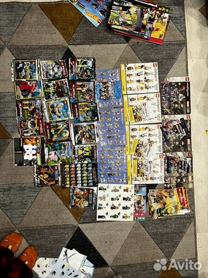 Lego ninjago, nexo knights,и мелкие серии