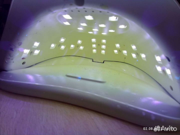 Гибридная лампа для ногтей