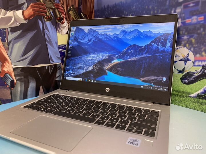 Как Новый Ноутбук HP i5-10210U/Full-HD IPS/8gb/SSD