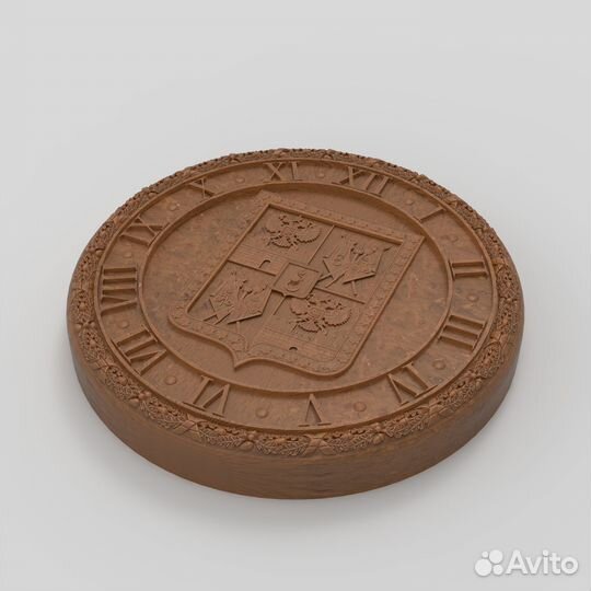 Часы настенные деревянные в офис