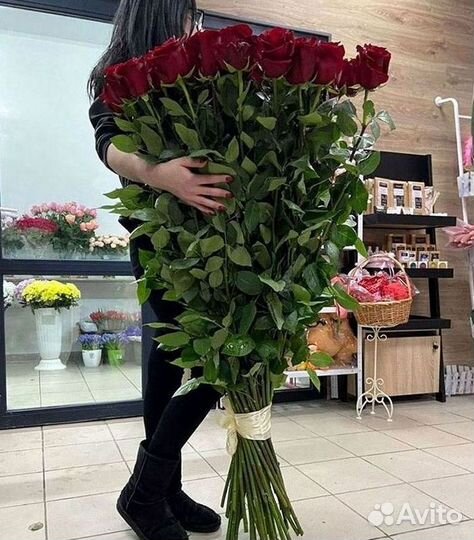 Высокие розы