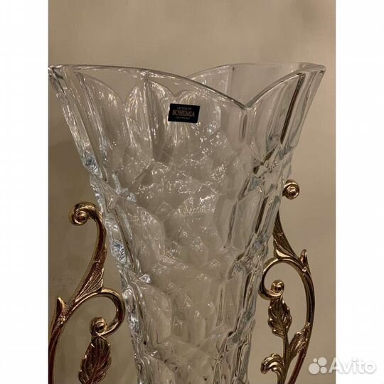 Ваза хрустальная италия