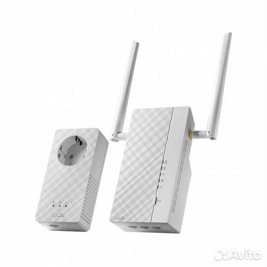 Удлинитель WiFi сети asus PL-AC56 Powerline Adapte