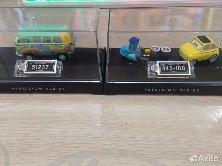 Модели из тачек от mattel