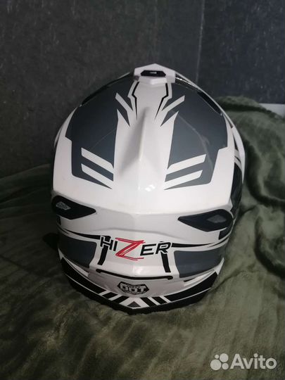 Мото шлем Hizer с визером