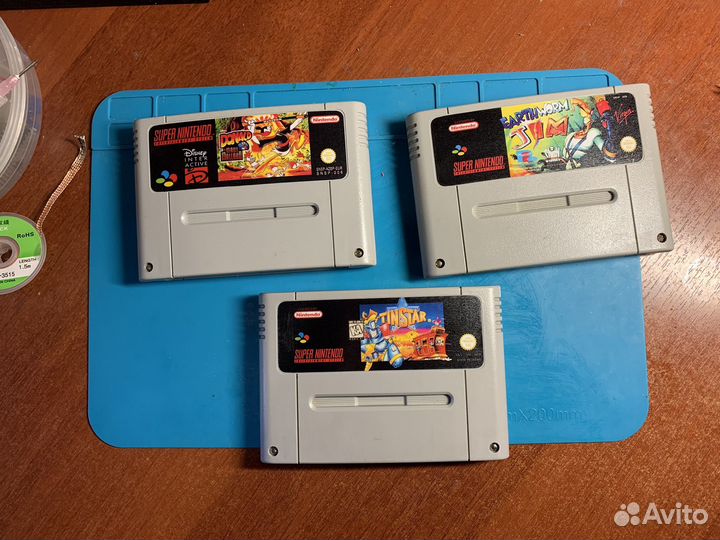 Картриджи Super Famicom (Snes)