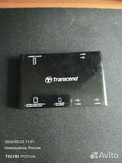 Картридер transcend