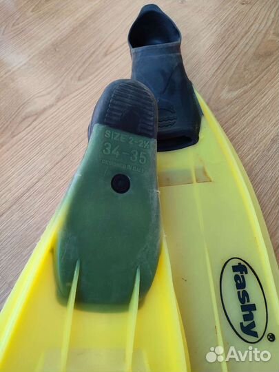 Ласты детские