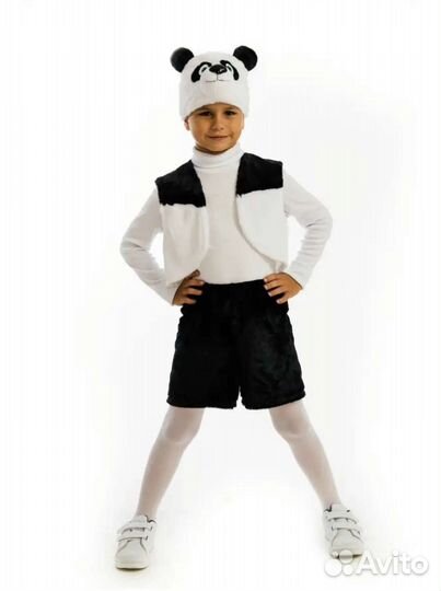 Костюм детский карнавальный панда новый