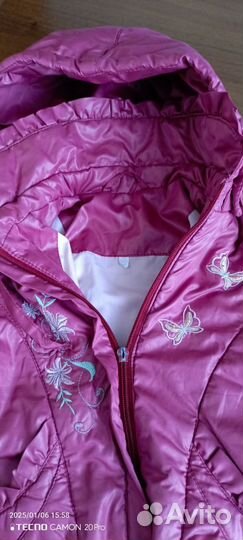 Куртка осенняя для девочки размер 92