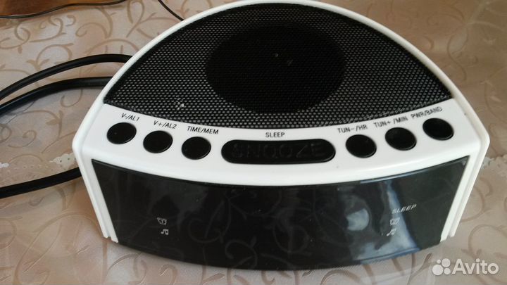 Часы - радиобудильник cr-163w