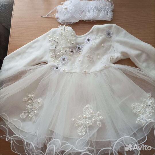 Платье для девочки 74 80