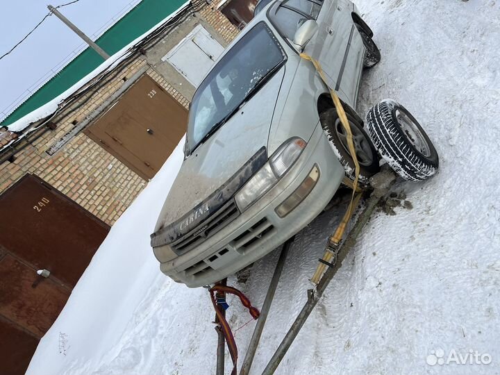 Toyota carina /карина в разбор/ двигатель