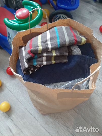 Отдам вещи пакетом примерно от 80см