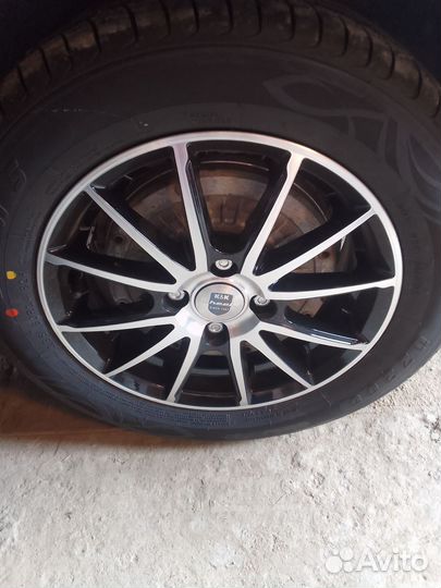 Литые диски r14 на ваз с летней резиной