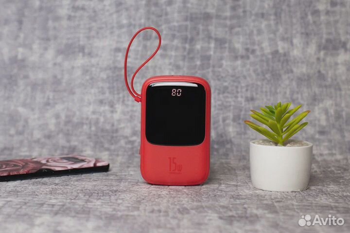 Повербанк Baseus Qpow 15W 10000 mAh