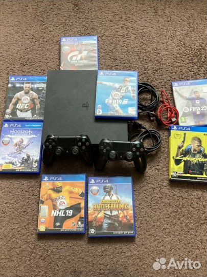 Sony playstation 4 с играми