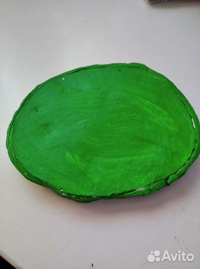 Тарелочка из глины