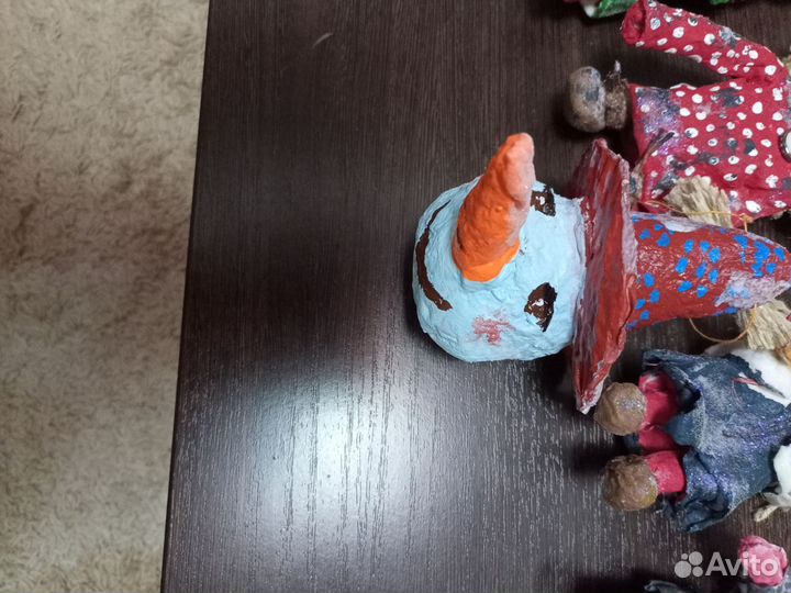 Елочные игрушки ручной работы