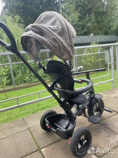 Трехколесный велосипед коляска