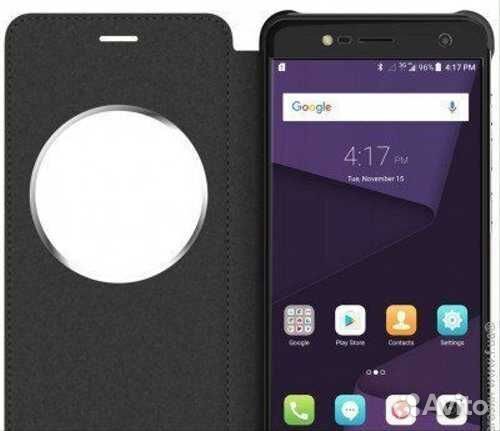 Оригинал Чехол ZTE Book для Blade V8 mini (чёрный)