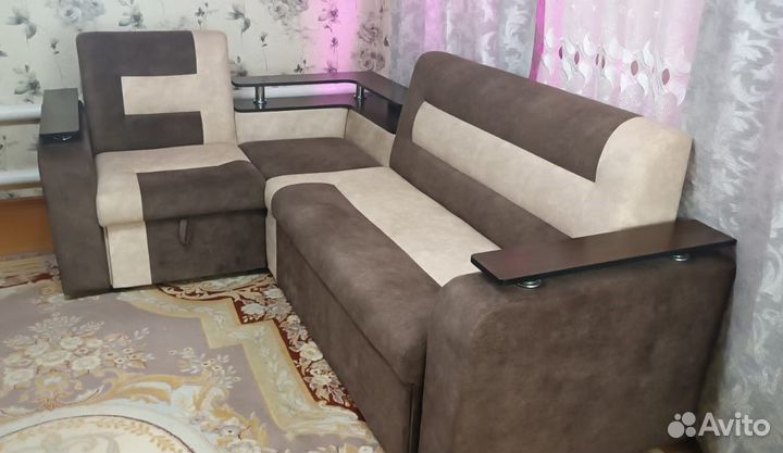 Угловой диван бу