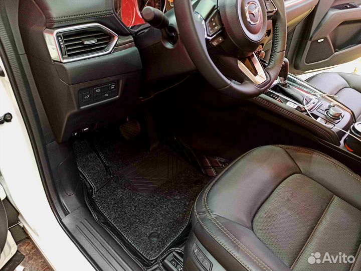 3Д (3D) коврики из экокожи Mazda CX5