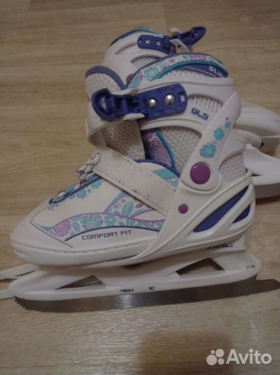 Коньки детские раздвижные