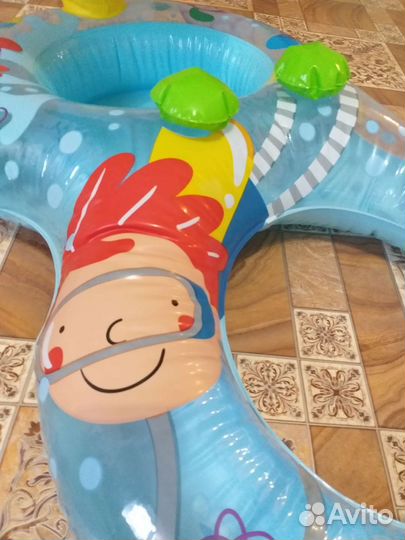 Плавательный круг для взрослого и малыша