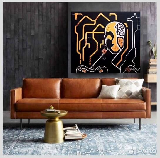 Картина крупноформатная.Живопись