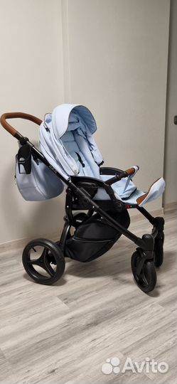 Коляска 2 в 1 bebetto luca PRO