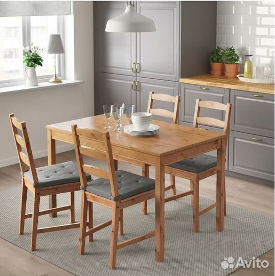 Justina юстина Подушка на стул ikea, серый