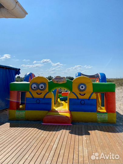 Продам надувной батут горка