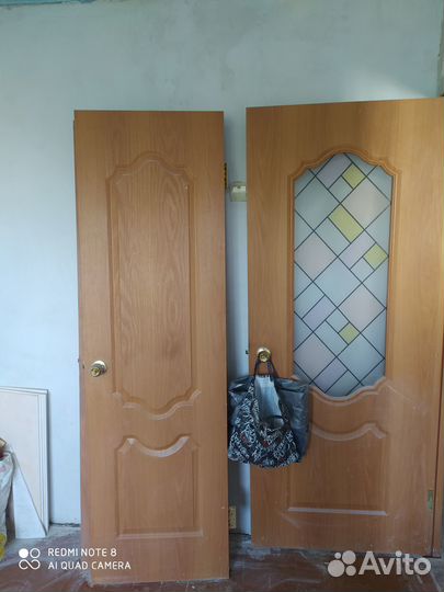 Двери межкомнатные б/у