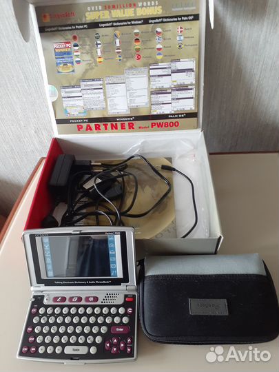 Карманный электронный переводчик Partner ER800