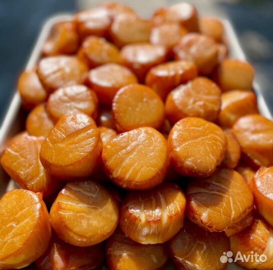 Гребешок копченый крупный
