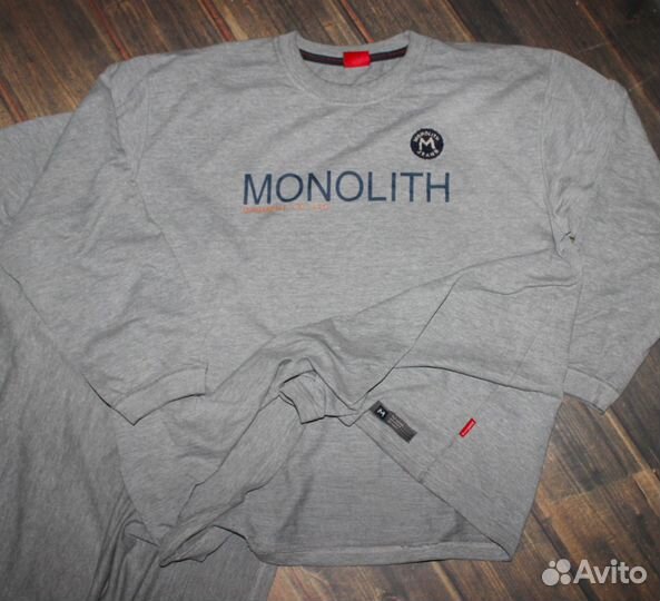 Свитшот Monolith jeans logo - XL