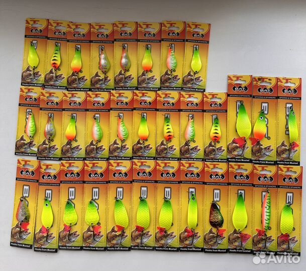 Блесны новые