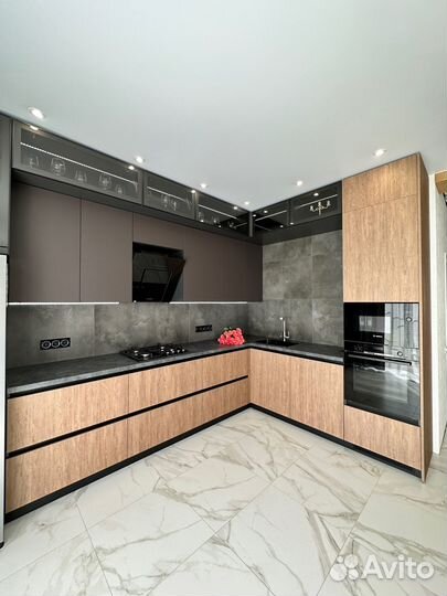 Прямая кухня на заказ под ключ в Челябинске